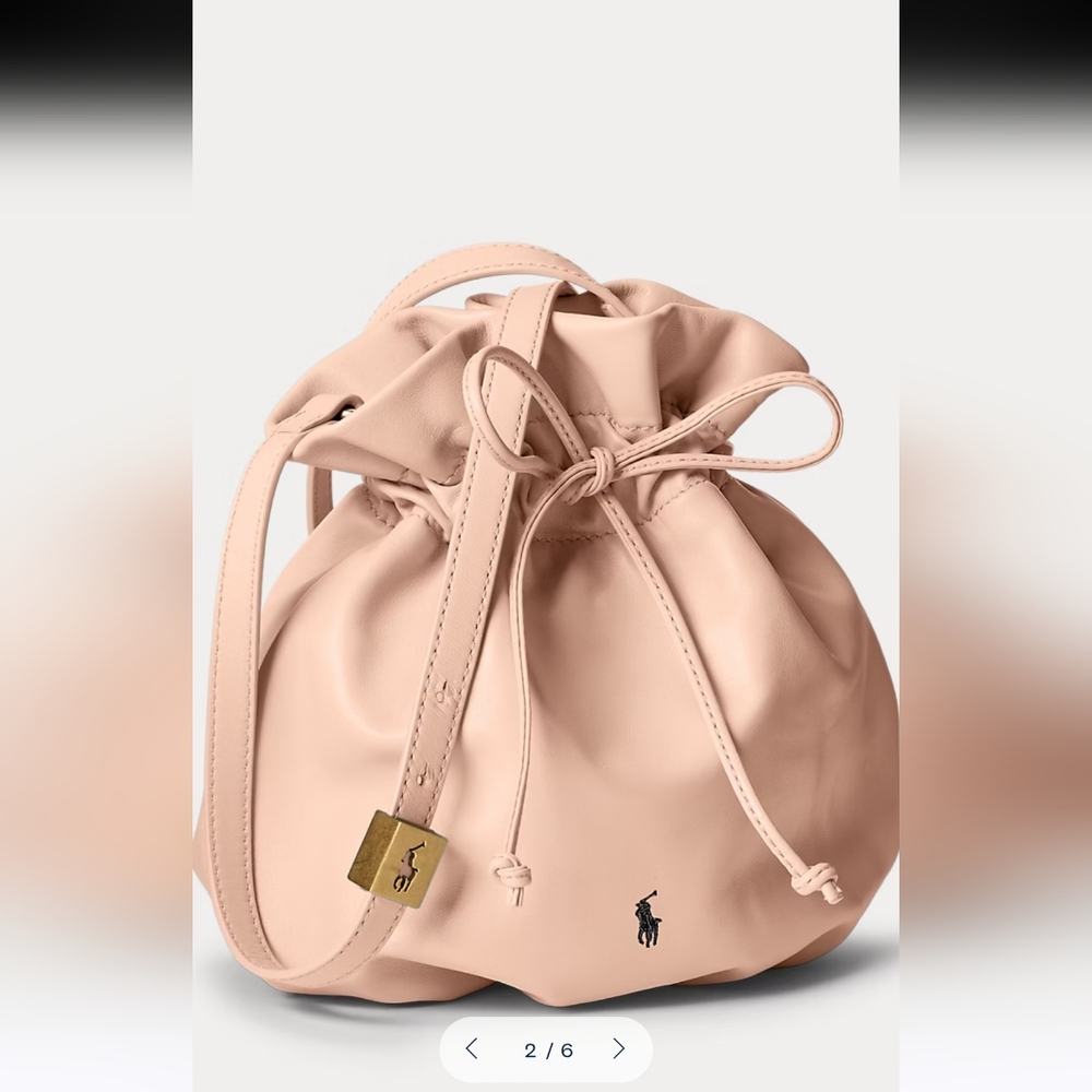 Ralph Lauren Black Crossbody Bag with Rounded Shape - Picture 13 of 16